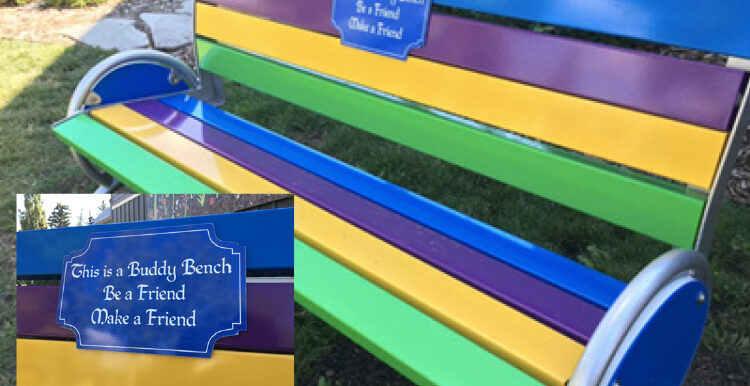 Buddy Bench 40th Birthday Celebration of Parkland Hall