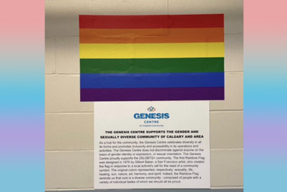 Genesis Centre Pride Decal