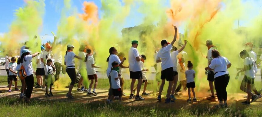 Tuscany youth host successful colour run and carnival to activate their community